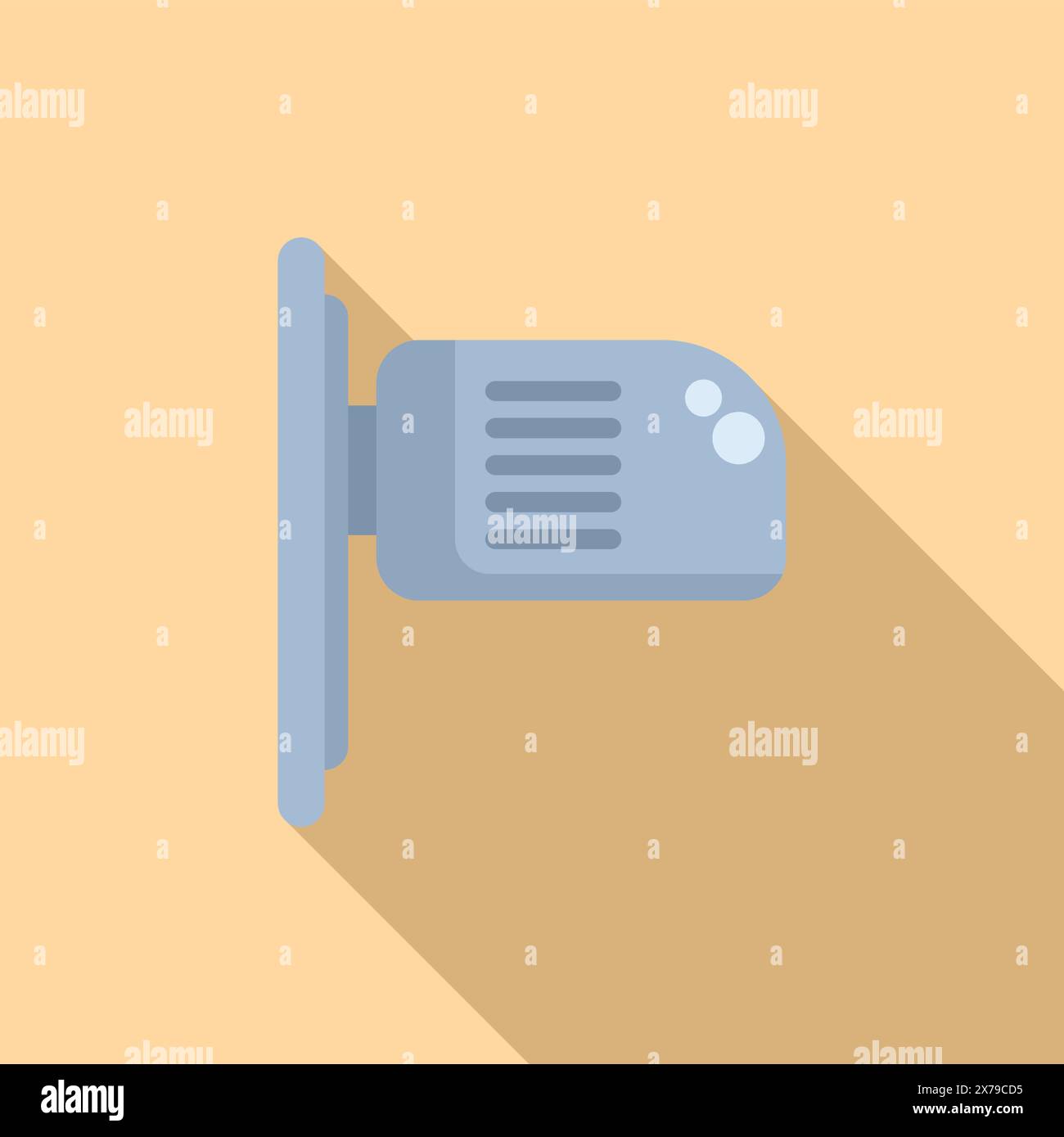 Wall mounted camera Stock Vector Images - Alamy