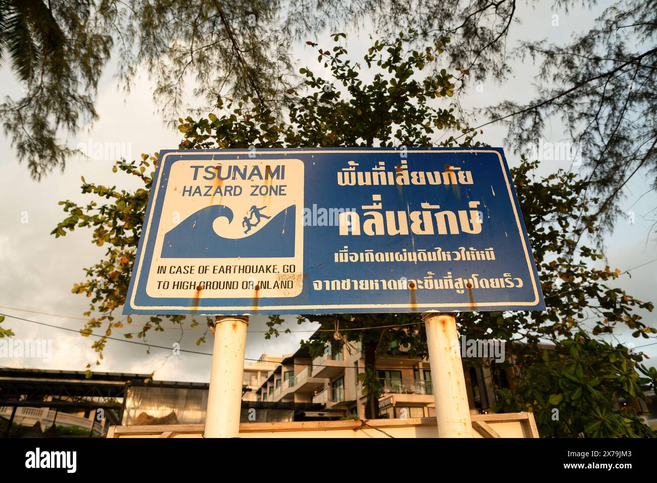 Thailand tsunami risk 2025