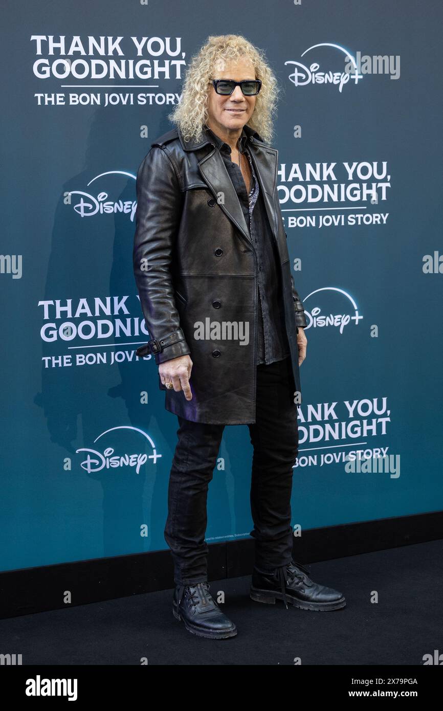 Guests attend Thank You, Goodnight, The Bon Jovi Story TV premiere Featuring: David Bryan Where: London, United Kingdom When: 17 Apr 2024 Credit: Phil Lewis/WENN Stock Photo