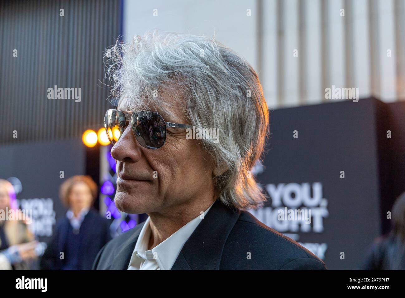 Guests attend Thank You, Goodnight, The Bon Jovi Story TV premiere Featuring: Jon Bon Jovi Where: London, United Kingdom When: 17 Apr 2024 Credit: Phil Lewis/WENN Stock Photo