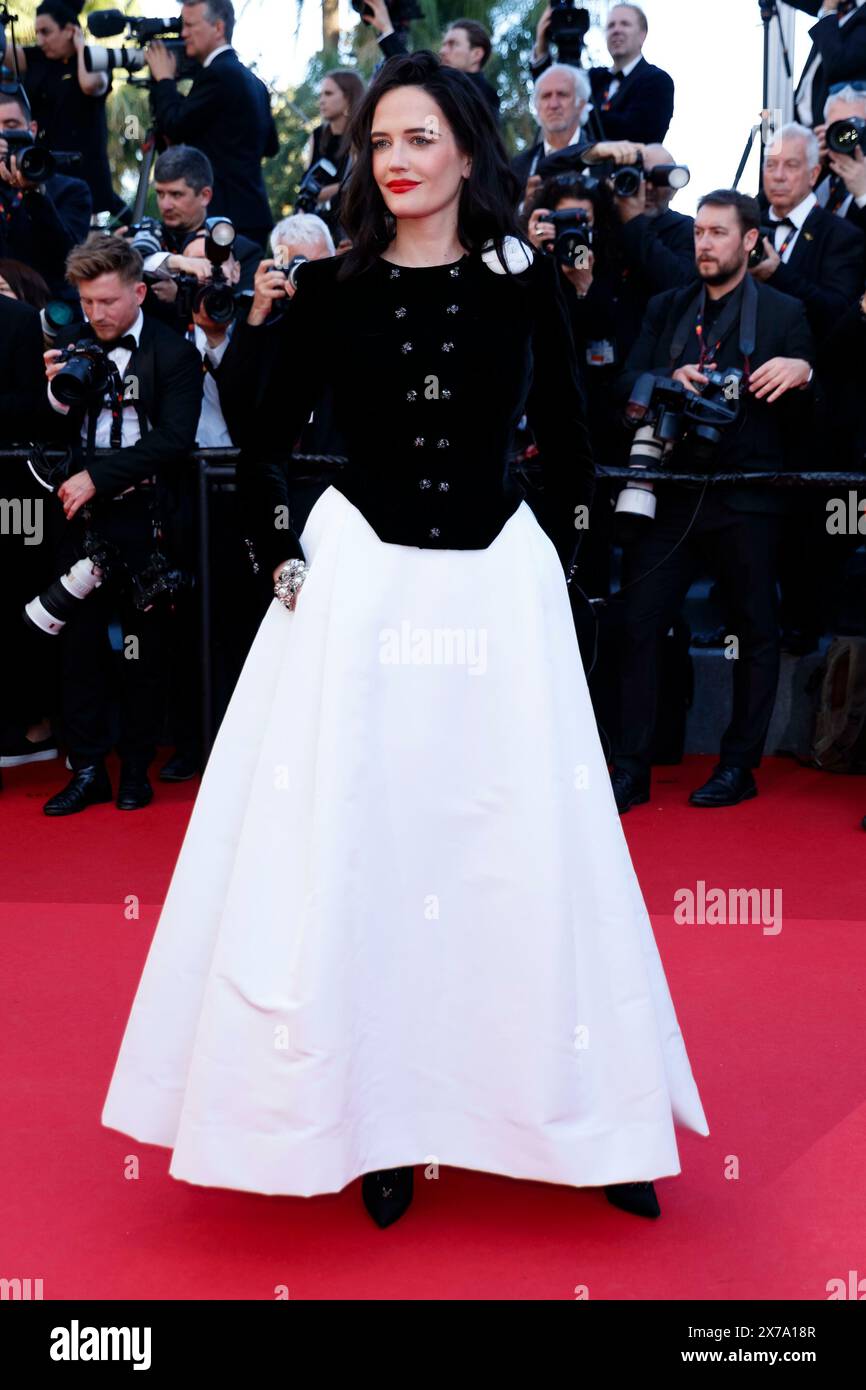 Eva Green attends the red carpet premiere of 'Emilia Perez' during the