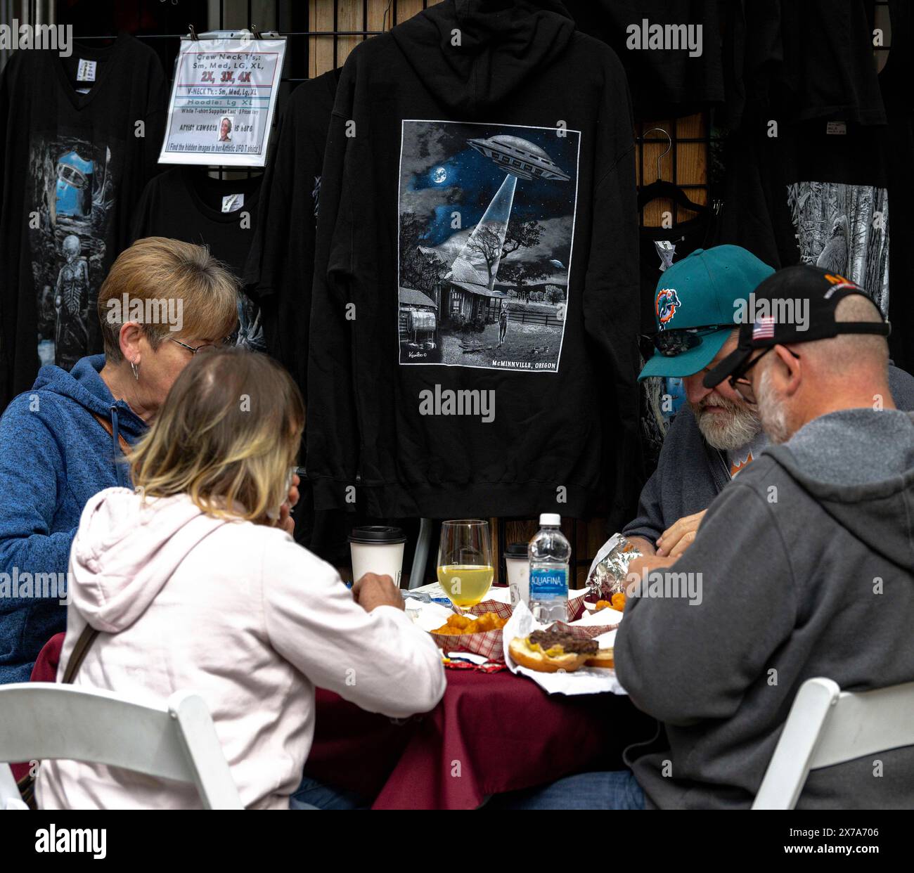 May 18, 2024 McMinnville, Oregon, USA The 24th Annual McMenamins UFO Festival commemorates
