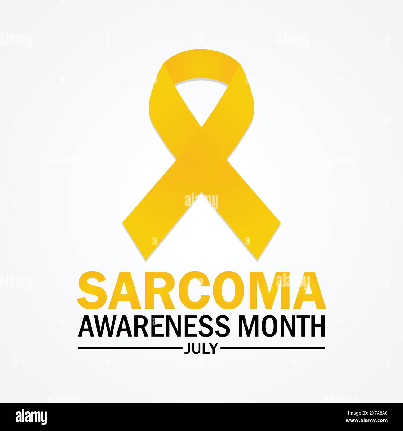 Sarcoma Awareness Month July. Holiday concept. Template for background, banner, card, poster with text inscription. Vector illustration Stock Vector