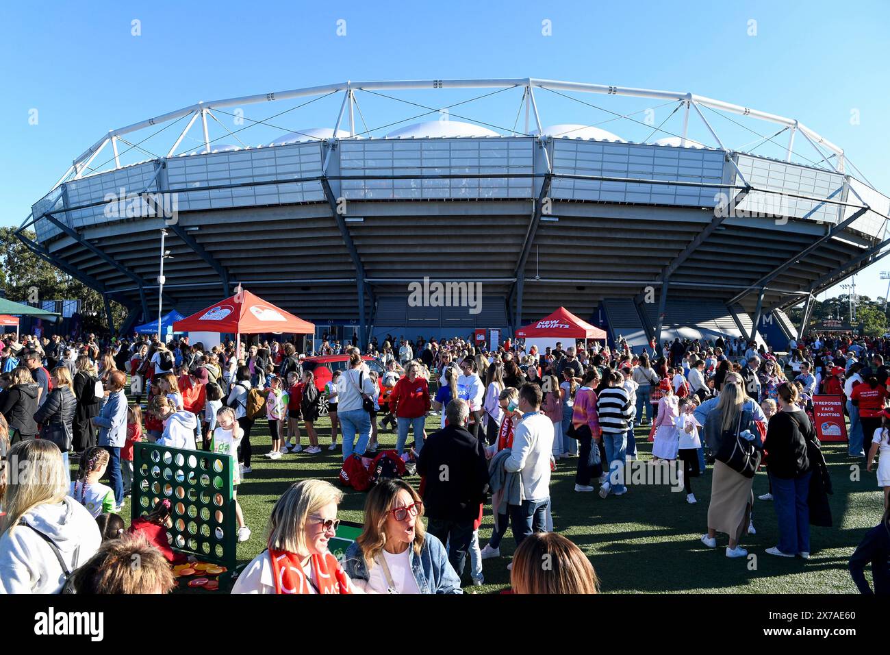 19th May 2024; Ken Rosewall Arena, Sydney, NSW, Australia Suncorp Super Netball, New South