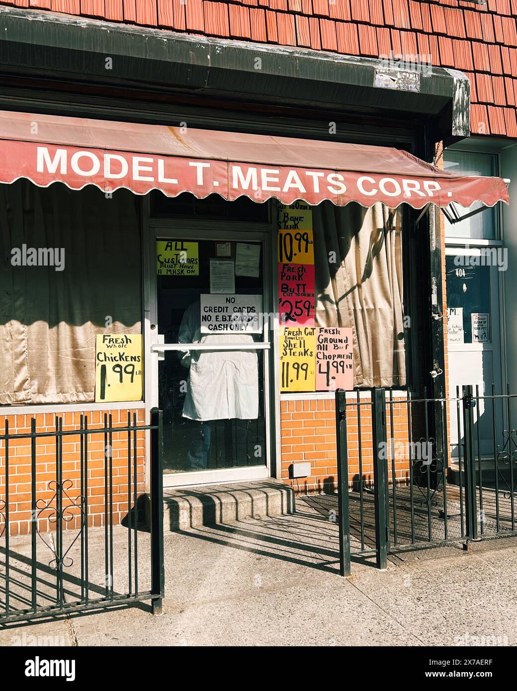 Model T Meats Corporation in Greenpoint, Brooklyn, New York Stock Photo