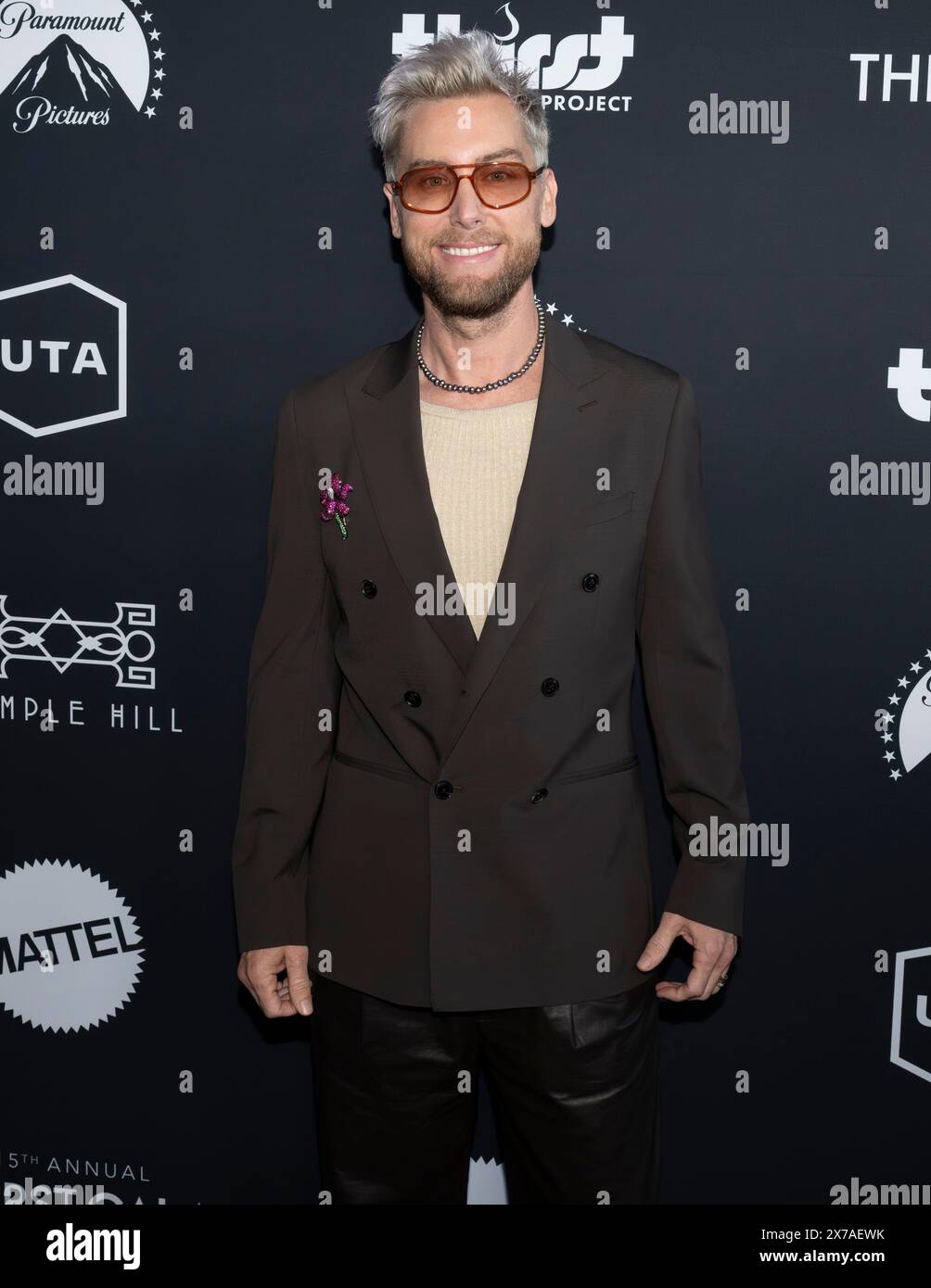 May 18, 2024, Beverly Hills, California, USA: Lance Bass attends the 15th Annual Thirst Gala Awards. (Credit Image: © Billy Bennight/ZUMA Press Wire) EDITORIAL USAGE ONLY! Not for Commercial USAGE! Stock Photo