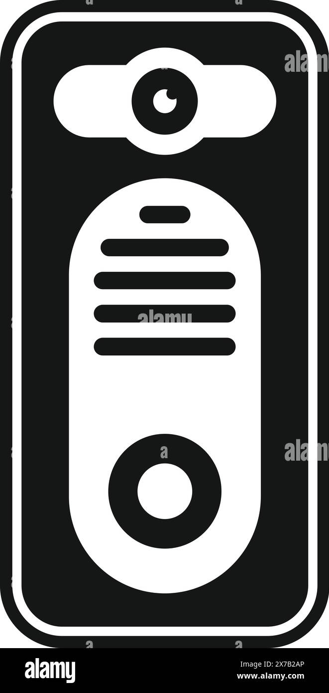 Doorbell clipart Black and White Stock Photos & Images - Alamy