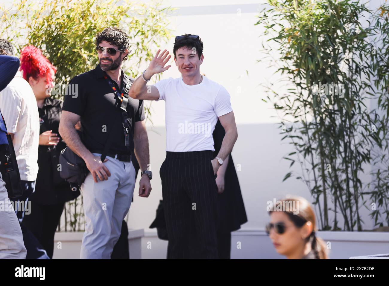 Milan, Italy. 17th May, 2024. Cannes, The arrival of the cast at the