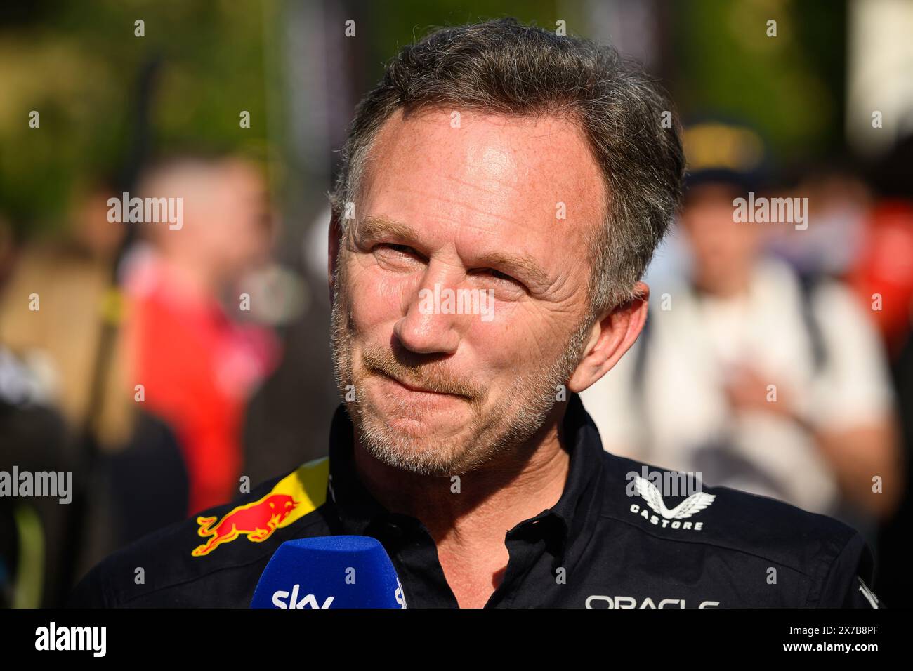 Red Bull Racing’s team principal Christian Horner is seen in the F1 ...