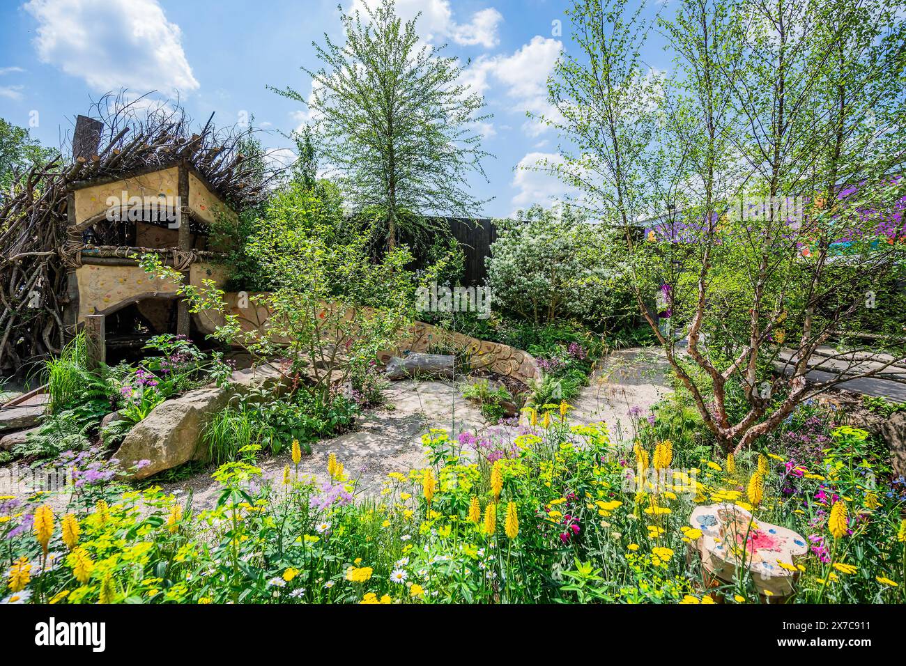 London, UK. 19th May, 2024. The RHS No Adults Allowed Garden, Designed