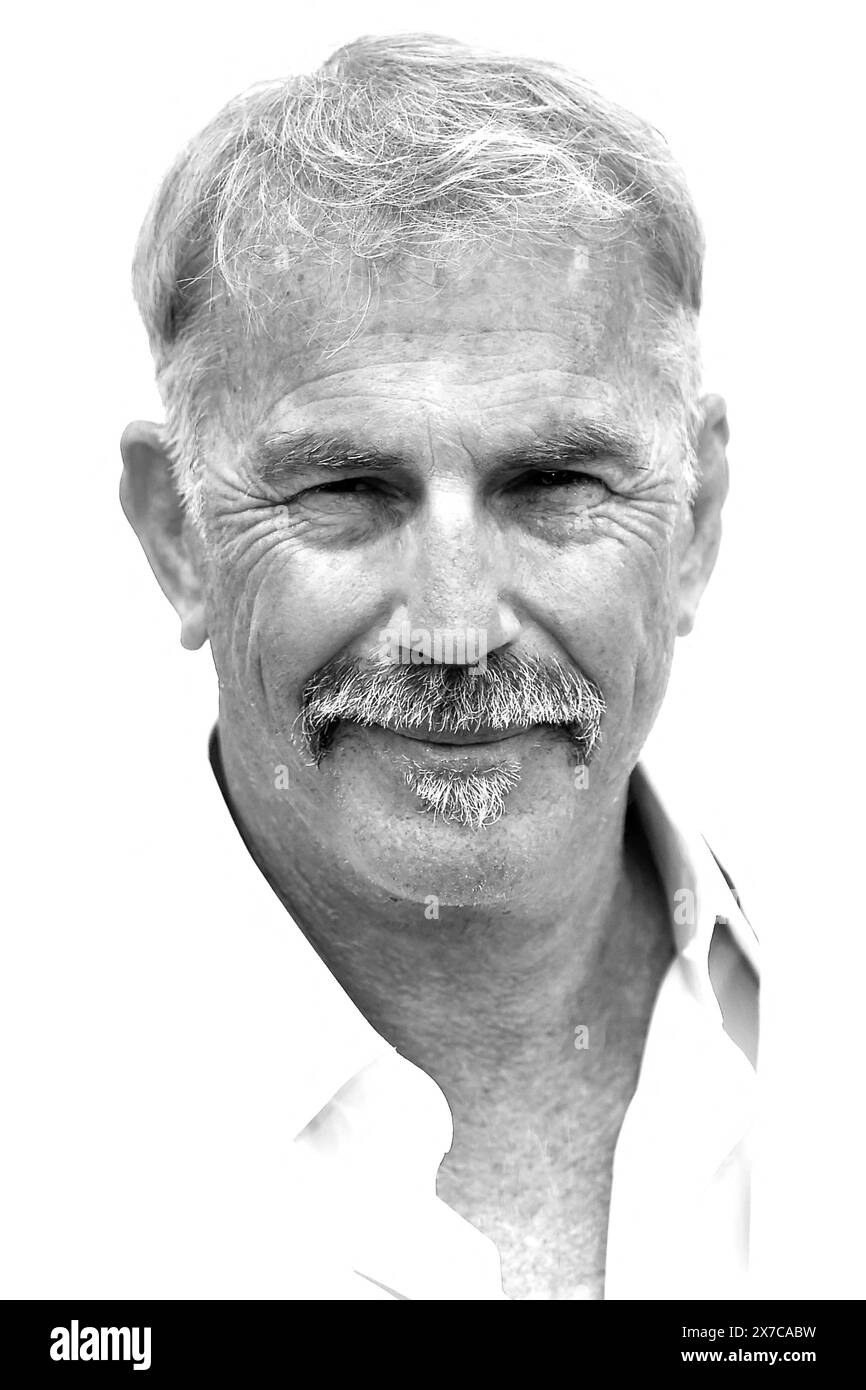 Kevin costner at cannes film festival 2024 Cut Out Stock Images