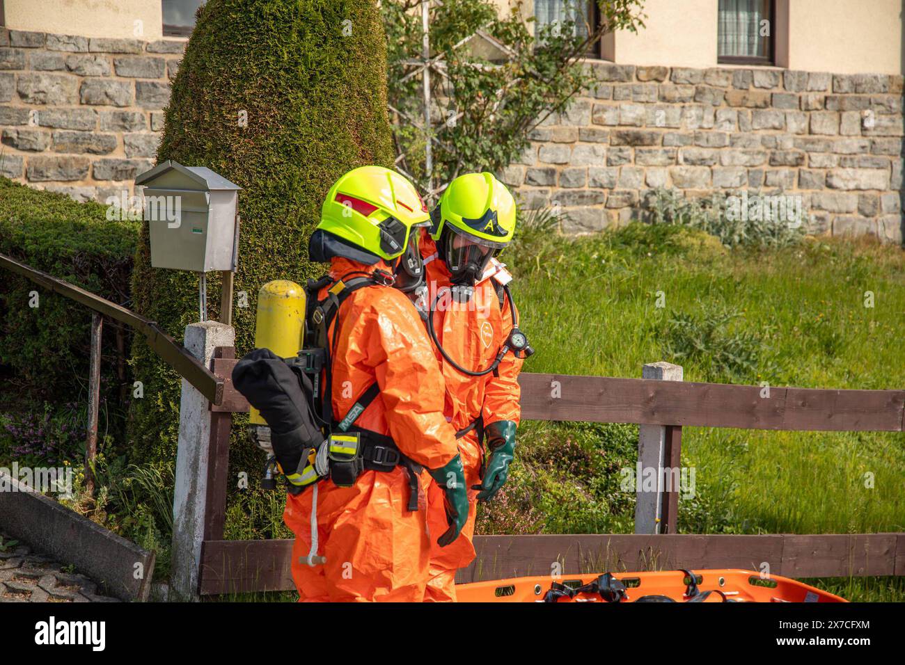 240519Gefahrgut News ID EN 2024051902 Gefahrguteinsatz in Gornsdorf