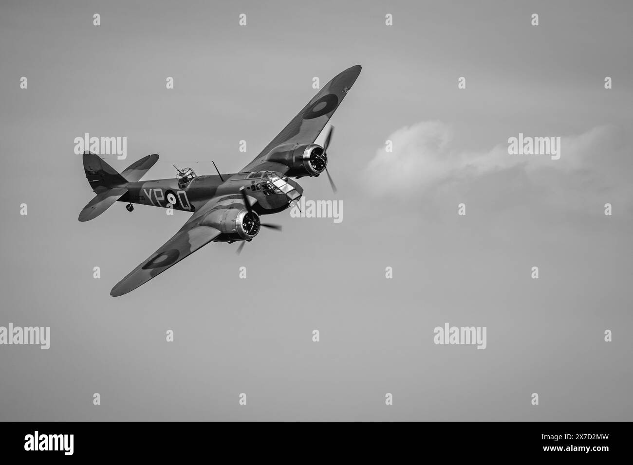 Bristol Blenheim Mk.IF L6739 (G-BPIV) Stock Photo