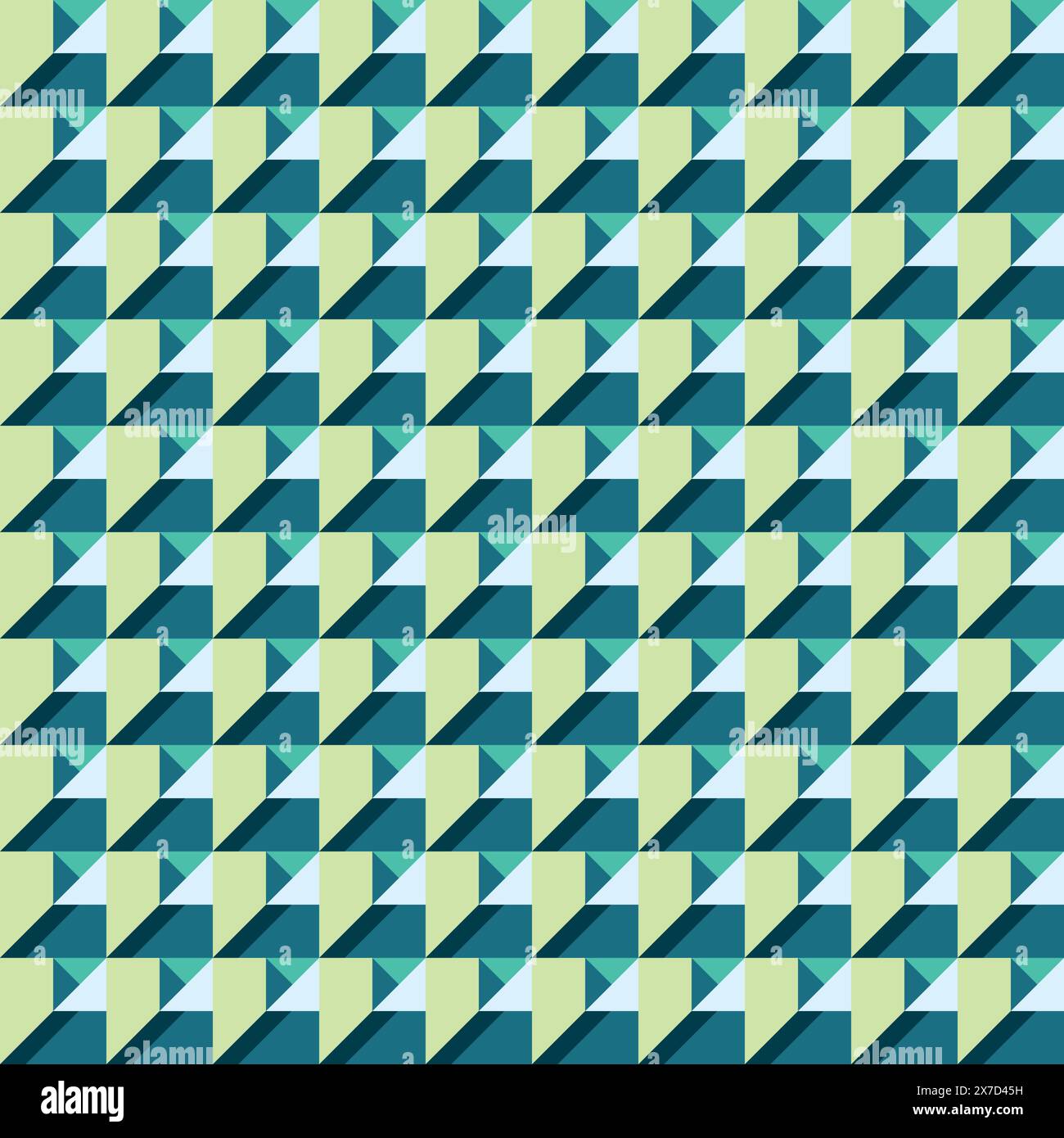 Seamless abstract geometric decorative background Stock Vector
