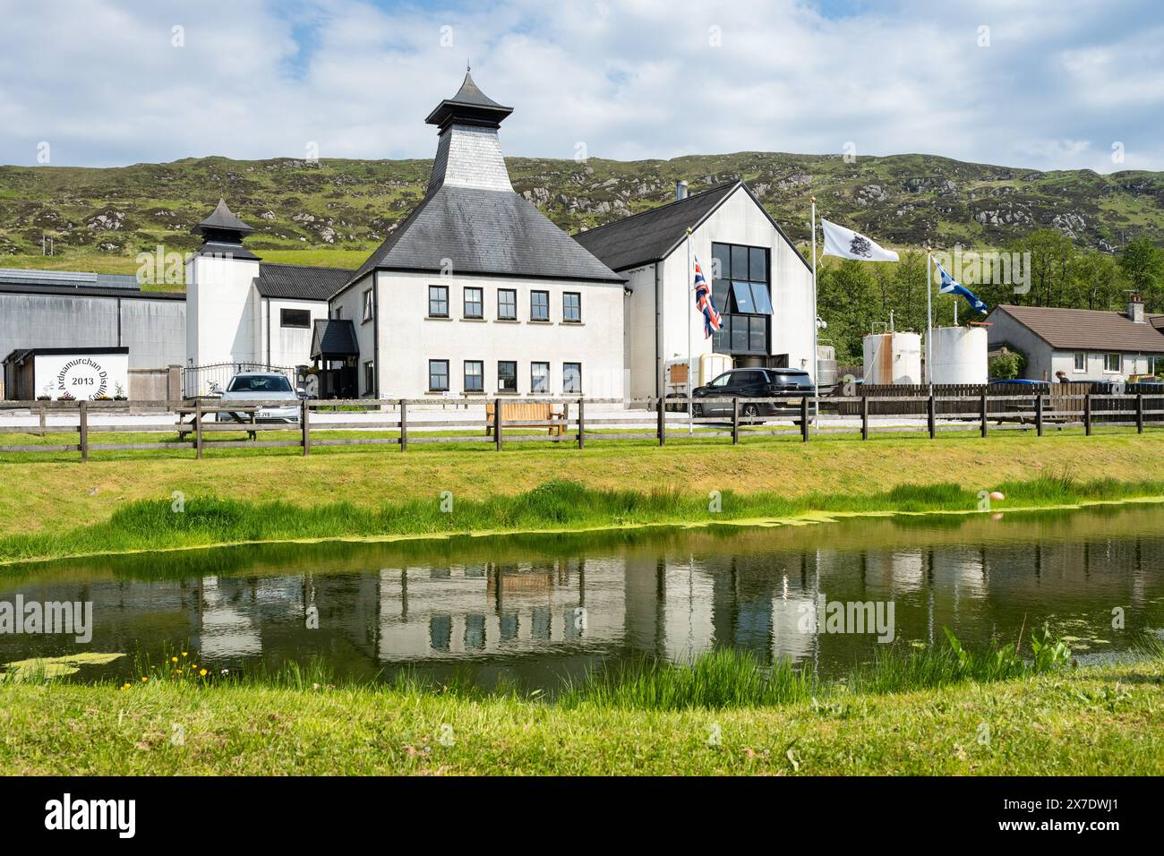 Ardnamurchan Distillery, Ardnamurchan Peninsula, Scotland, UK Stock Photo