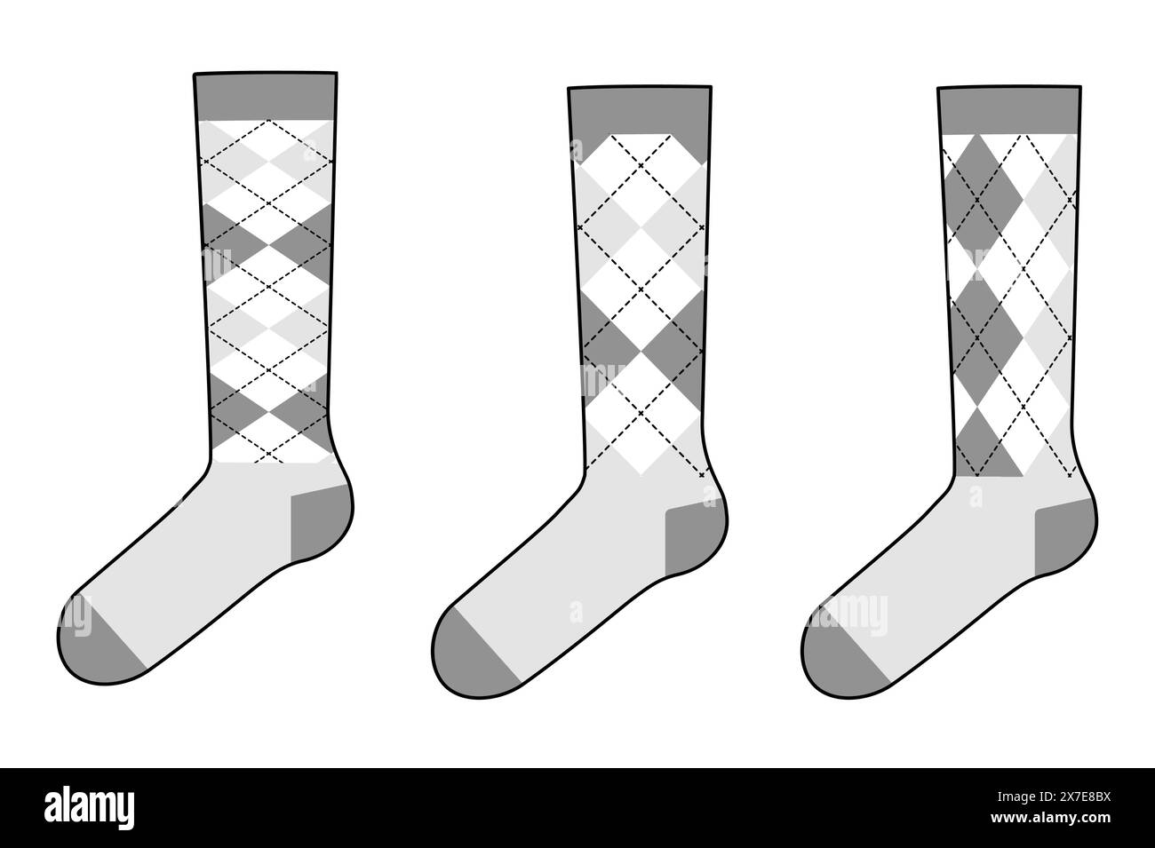 Argyle socks pattern hi-res stock photography and images - Page 2 