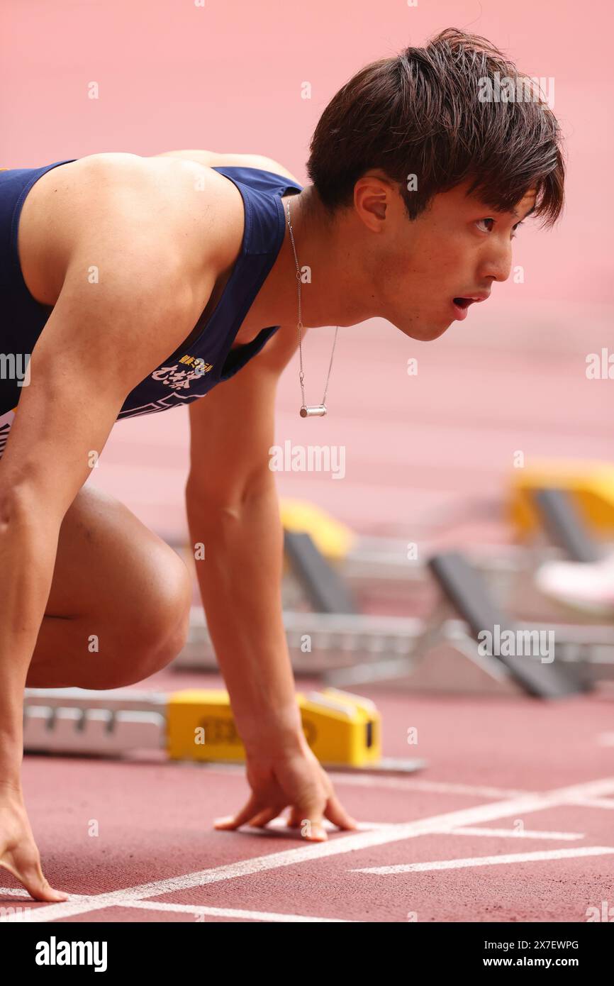 Tokyo, Japan. 19th May, 2024. Hiroki Yanagita Athletics World