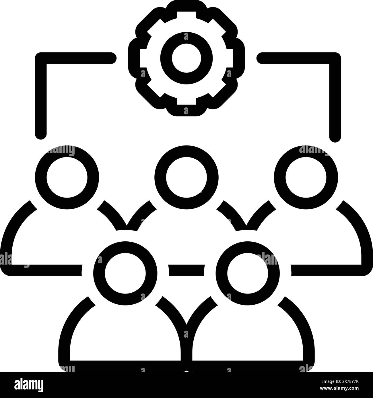 Human resource icon Black and White Stock Photos & Images - Alamy