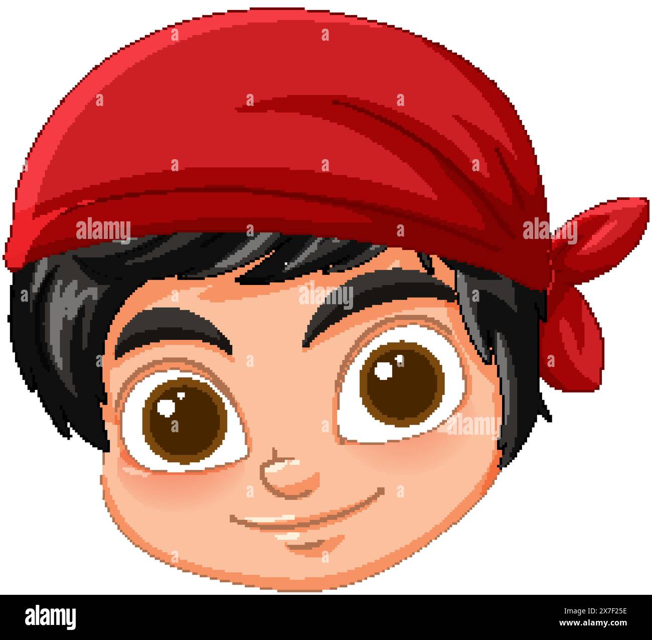 Vector illustration of a happy young boy Stock Vector Image & Art - Alamy