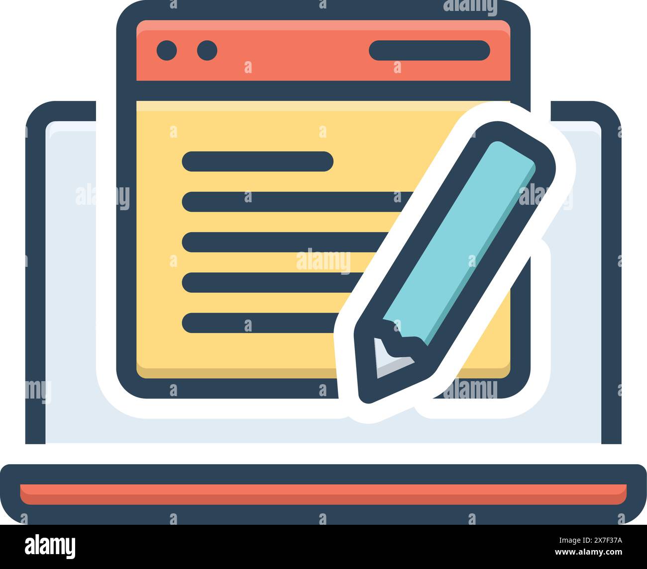 Content creator logo Stock Vector Images - Alamy