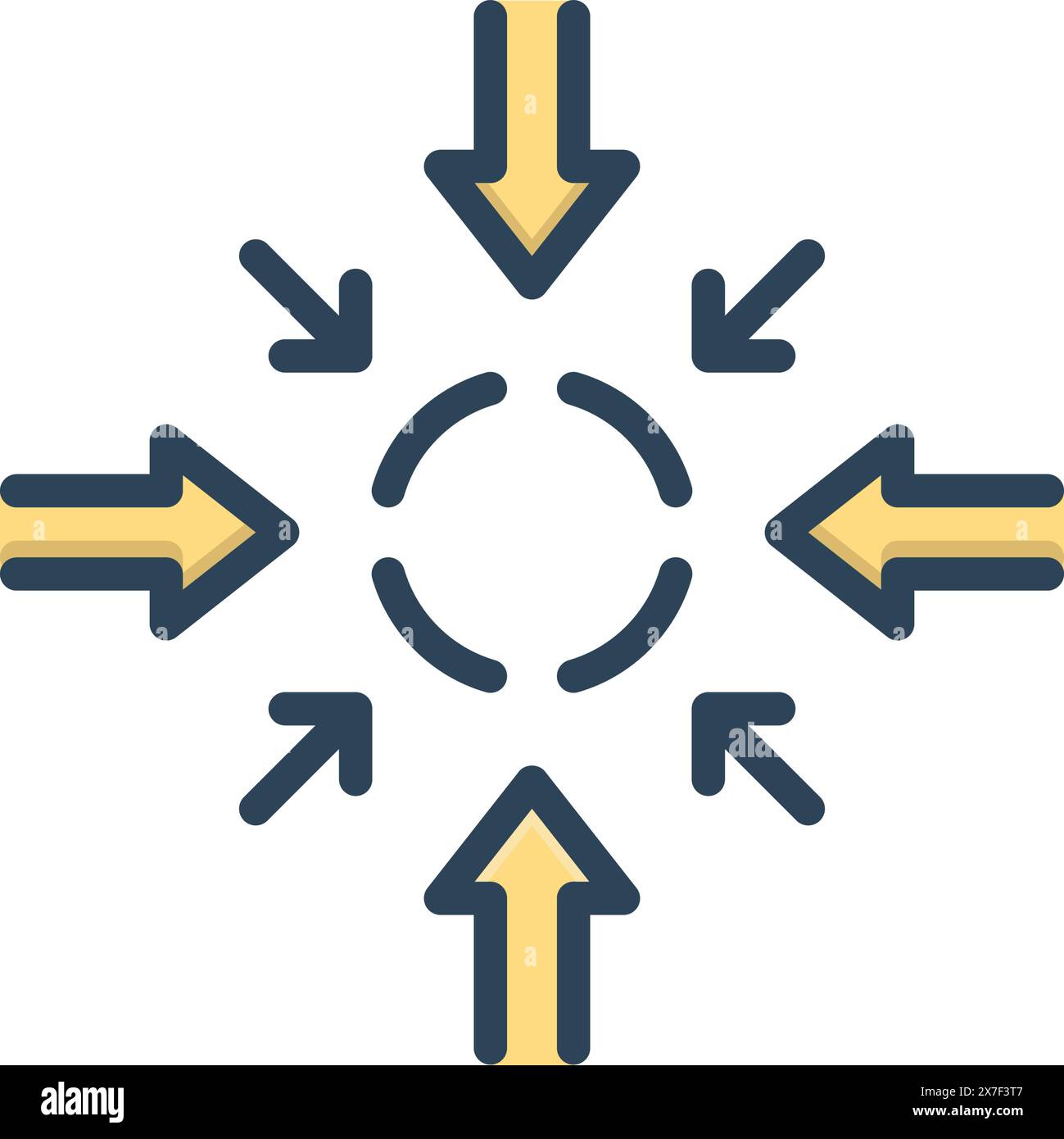 Icon for internal, arrow Stock Vector Image & Art - Alamy