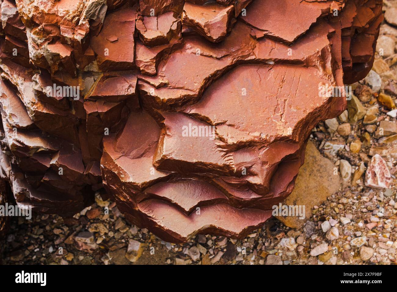 background stone texture decorative ornament and cement plaster. Stock Photo