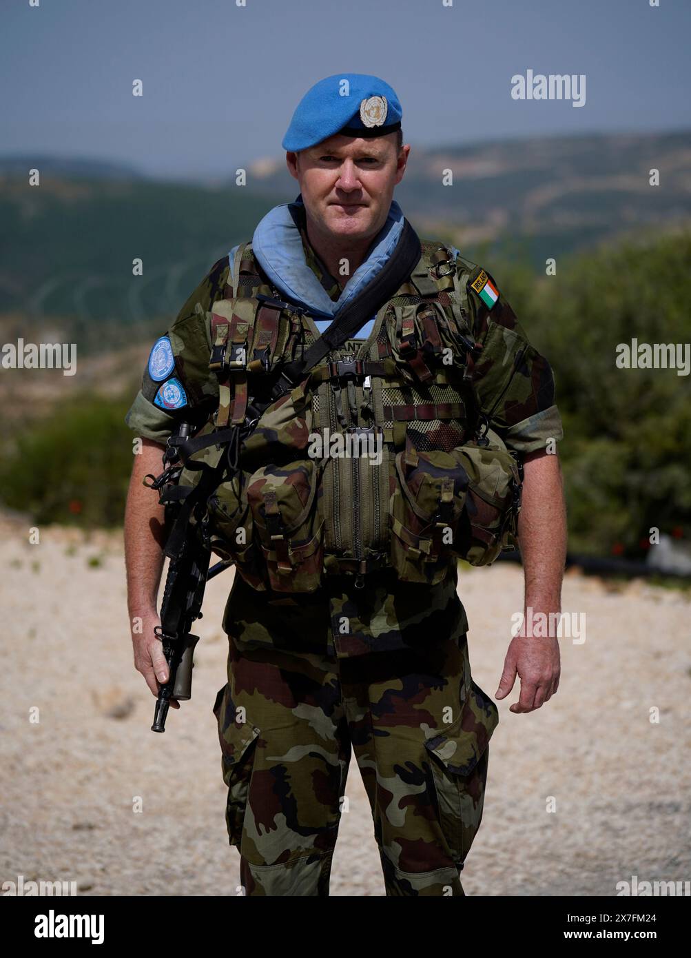 Irish troops lebanon hi-res stock photography and images - Alamy