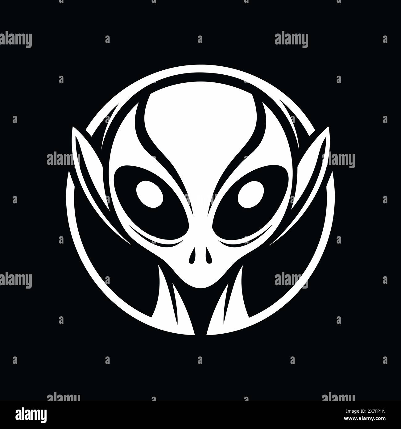 Alien encounter vector vectors hi-res stock photography and images - Alamy