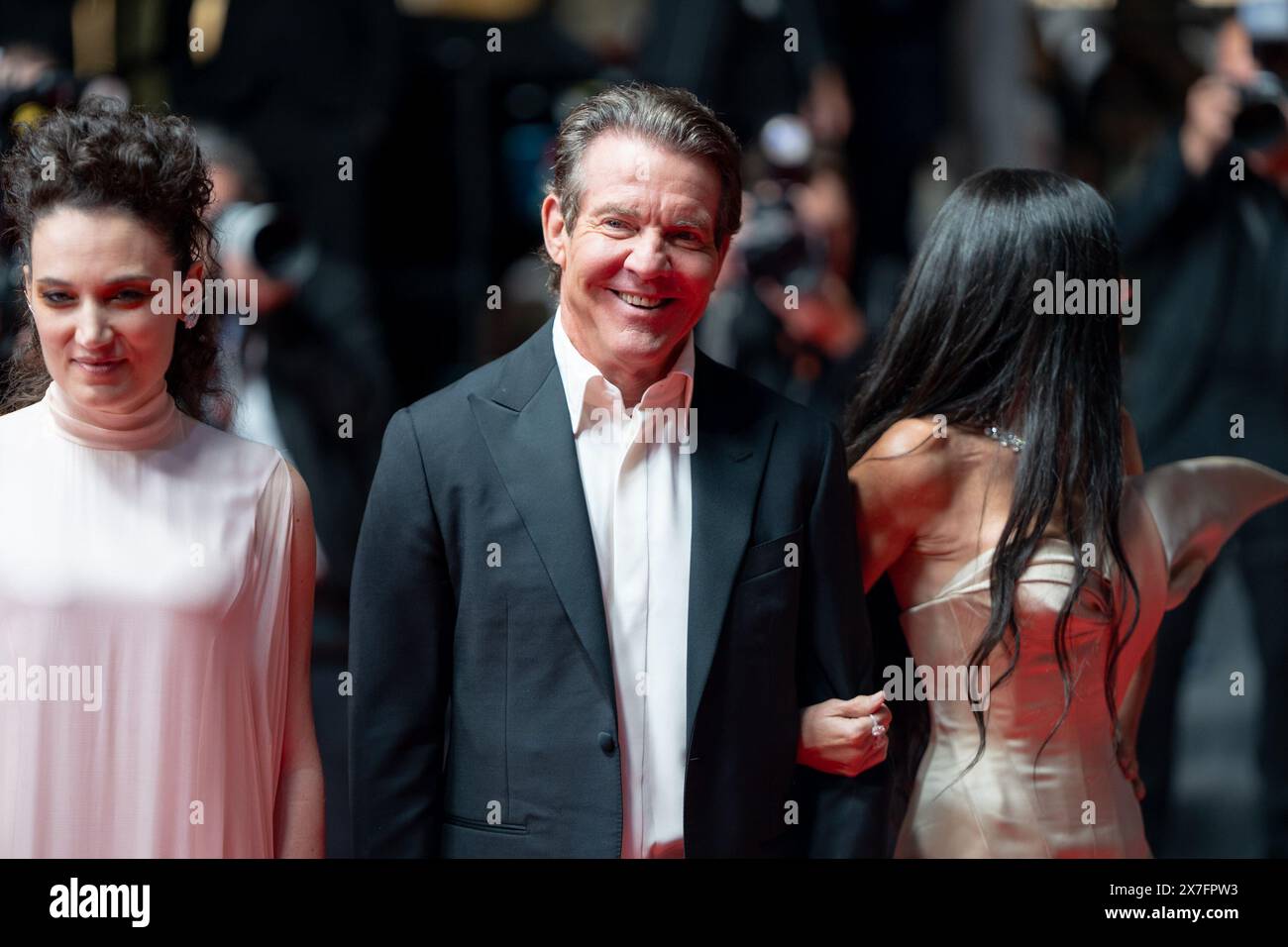 Cannes, France. 19th May, 2024. Dennis Quaid is attending the ''The Substance'' Red Carpet at the 77th annual Cannes Film Festival at Palais des Festivals in Cannes, France, on May 19, 2024. (Photo by Luca Carlino/NurPhoto)0 Credit: NurPhoto SRL/Alamy Live News Stock Photo