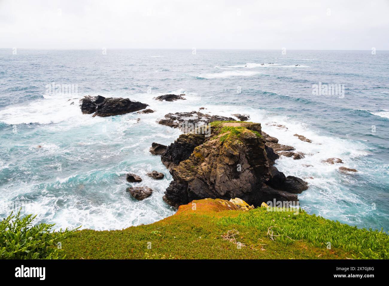 Lizard Point, Cornwall, West Country, England Stock Photo
