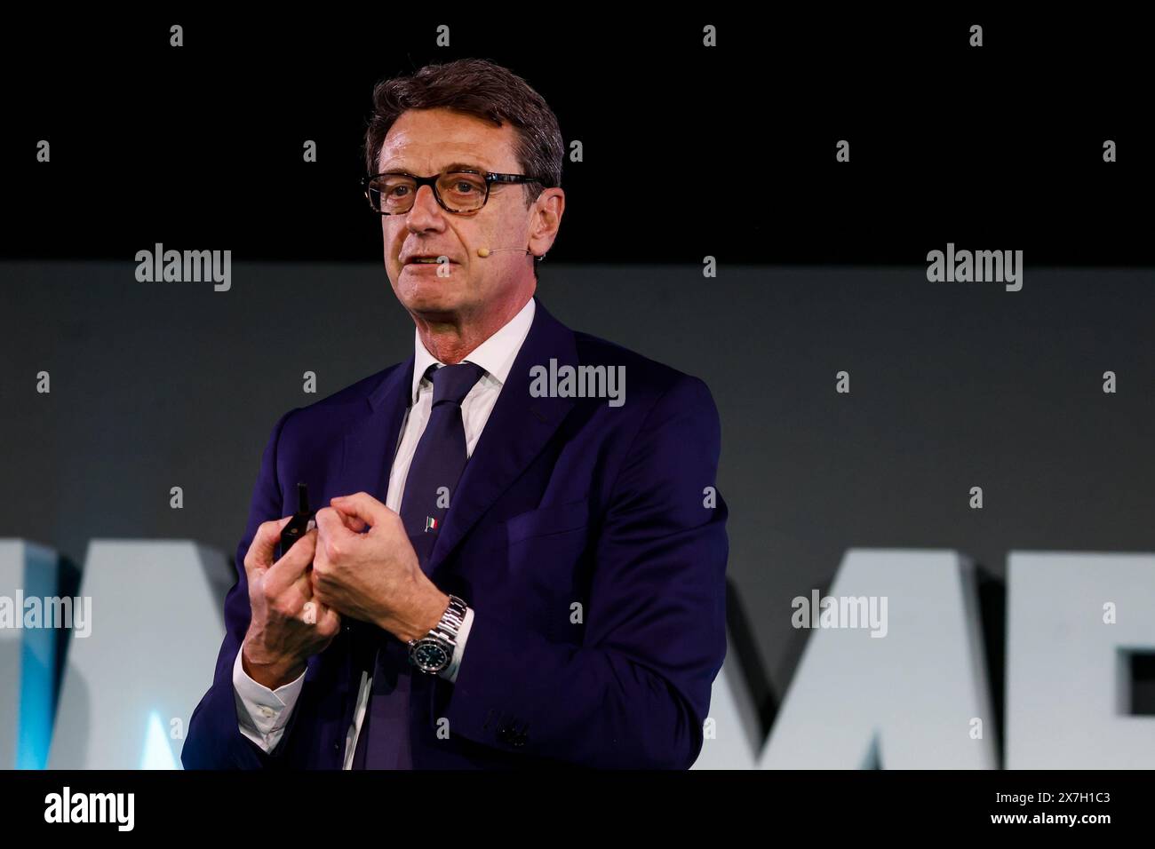 Luigi Coretti Roma, Italia. 20th May, 2024. Il CEO Trenitalia Luigi Corradi al Summer ...