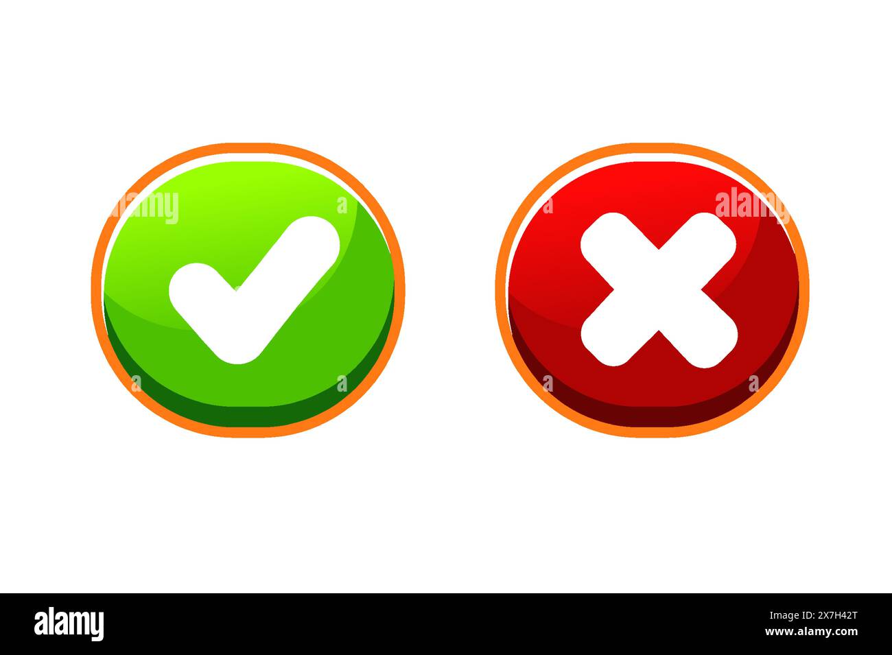 Checkbox flat white icons Stock Vector Images - Alamy