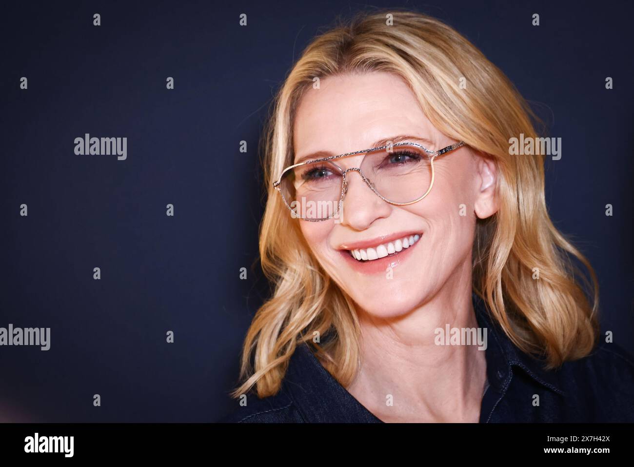 Cannes, France. 20th May, 2024. Cate Blanchett is attending the Kering Women in Motion Photocall at the 77th annual Cannes Film Festival at Majestic Hotel in Cannes, France, on May 20, 2024. (Photo by Beata Zawrzel/NurPhoto) Credit: NurPhoto SRL/Alamy Live News Stock Photo