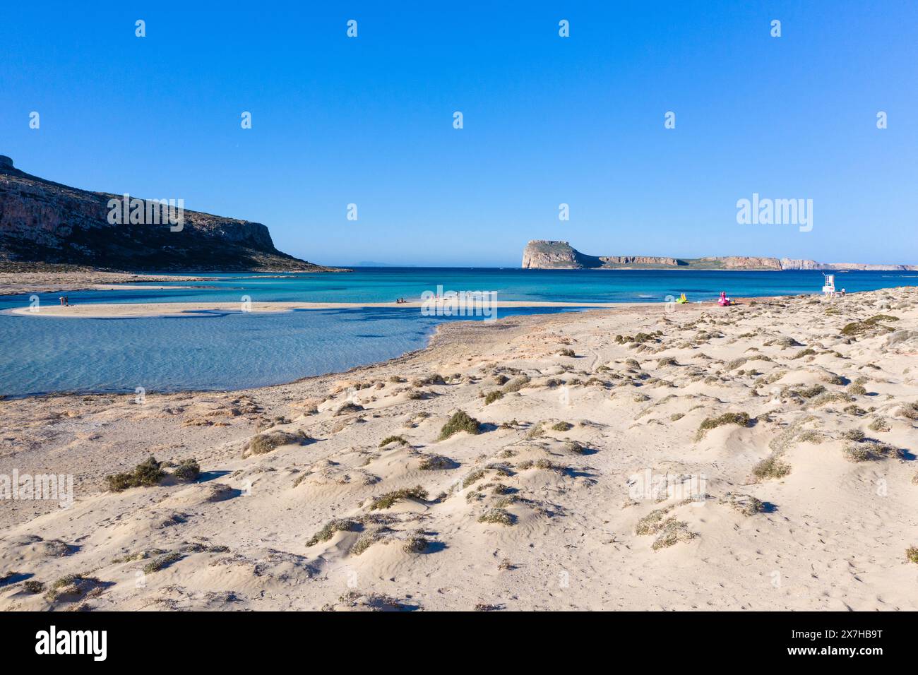 Amazing view of Balos Lagoon with magical turquoise waters, lagoons ...
