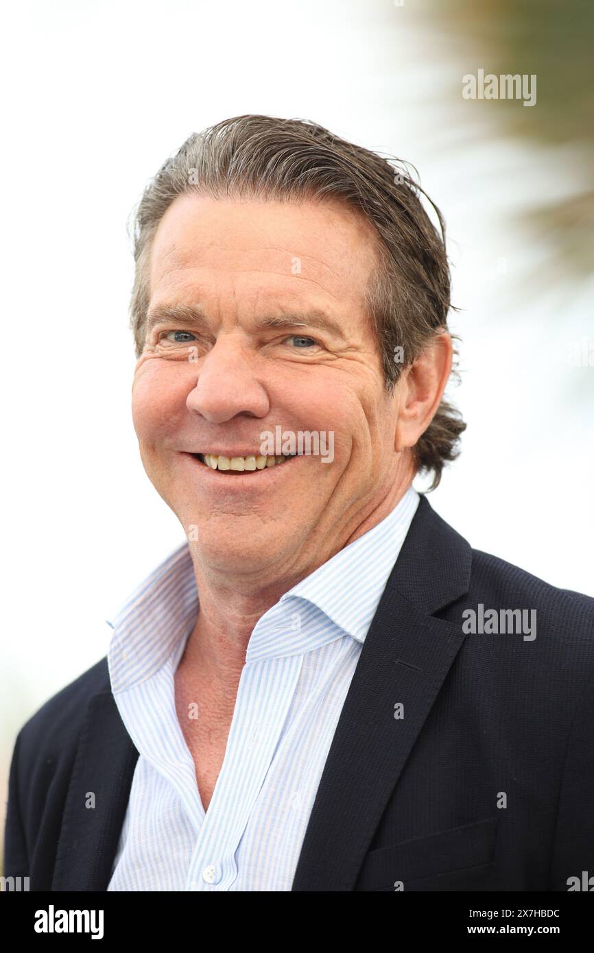 Cannes, France. 20th May, 2024. CANNES, FRANCE - MAY 20: Dennis Quaid ...