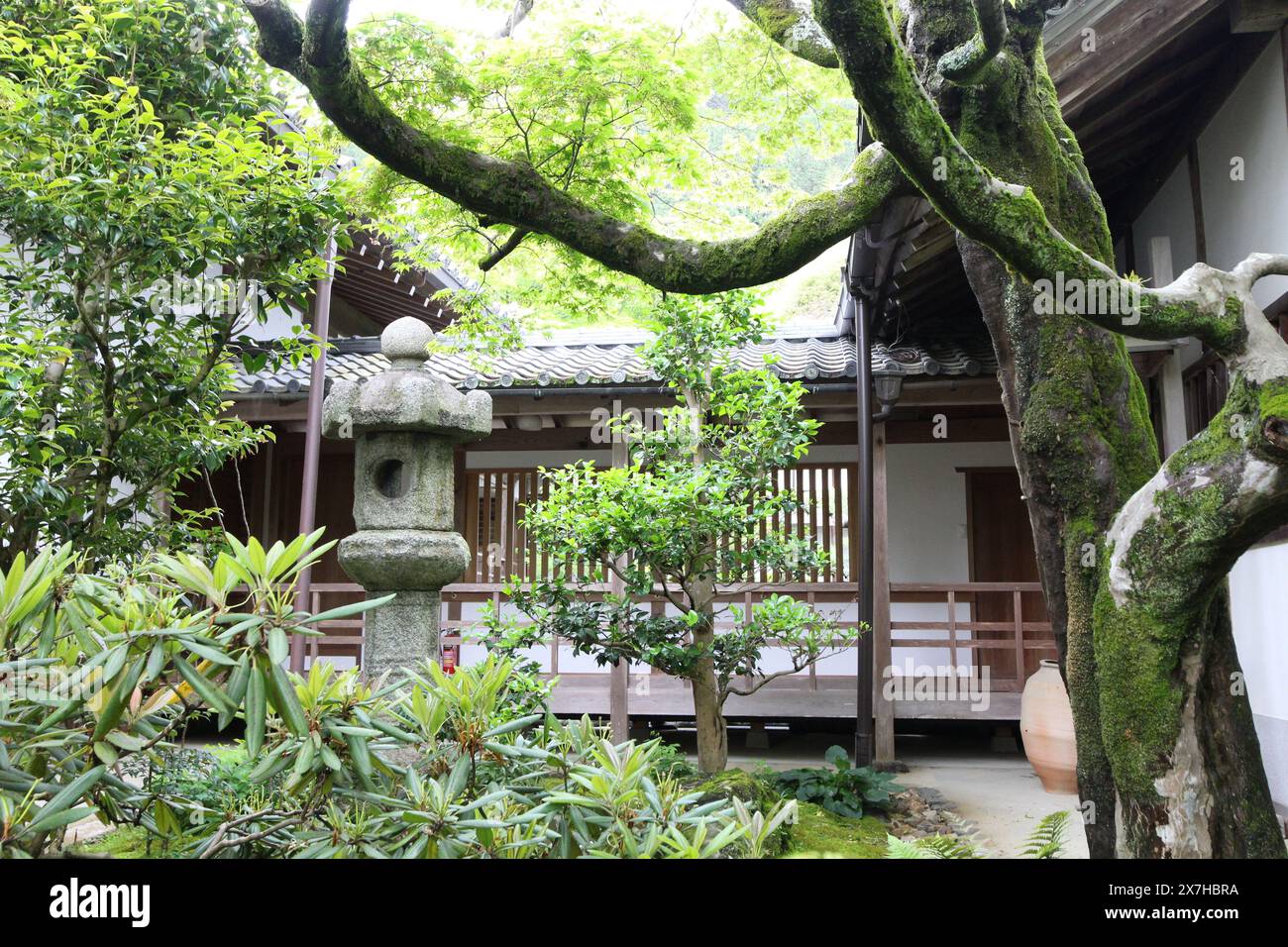 Monk's Quarters in Jojakko-ji Temple, Kyoto, Japan Stock Photo - Alamy