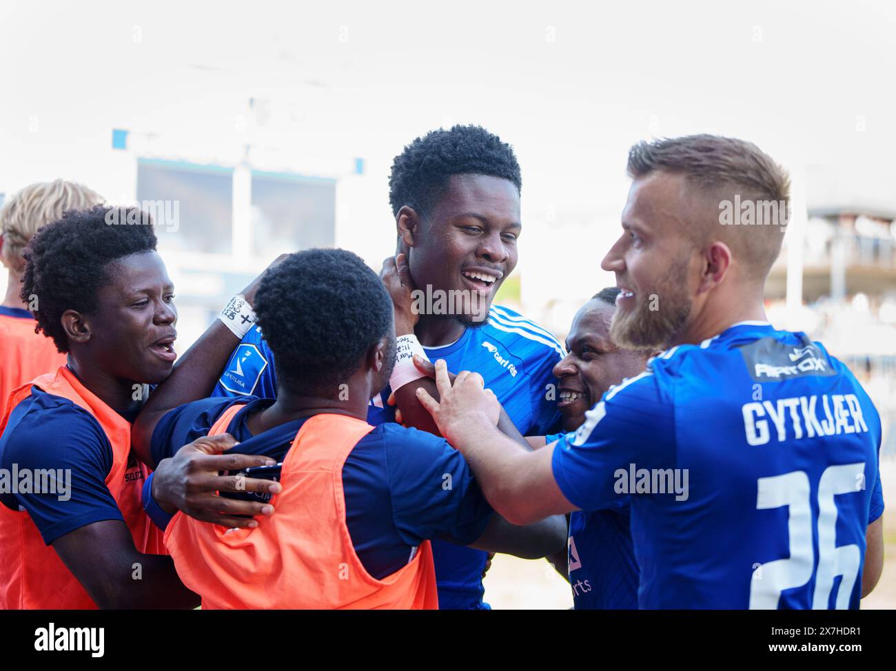 Copenhagen, Denmark. 20th May, 2024. Lyngby's Tochi Chukwuani to 31