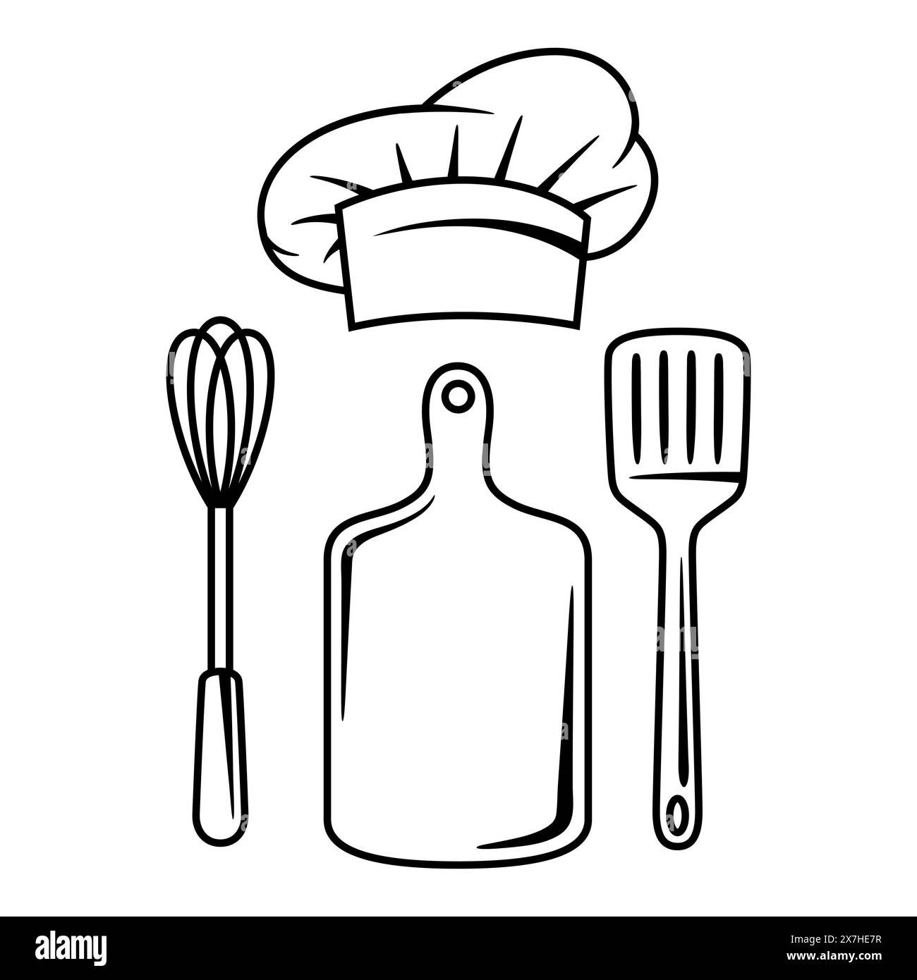 Home cooking concept Black and White Stock Photos \u0026 Images - Page 2 - Alamy, image size:1300x1390