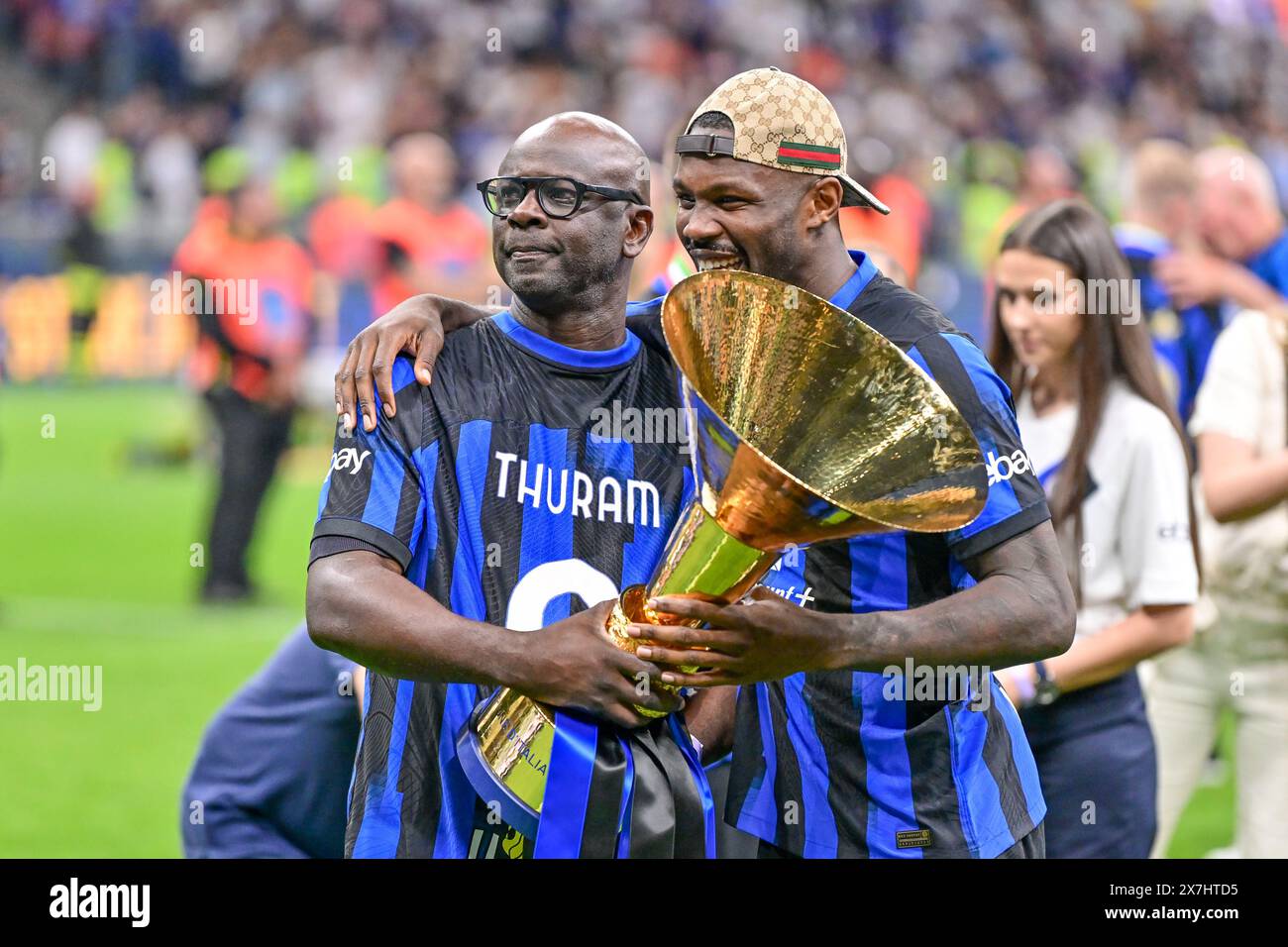 Marcus Thuram celebrating How the Incident Unfolded: Thuram’s Remarks and the Public Reaction
