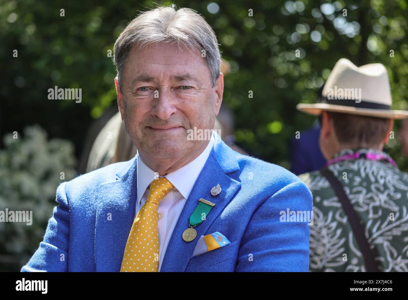 London, UK. 20th May, 2024. Alan Titchmarch. RHS Chelsea Flower Show 2024 opens with its press day, revealing new garden designs, floral displays and horticultural products from 21-25th May. Credit: Imageplotter/Alamy Live News Stock Photo