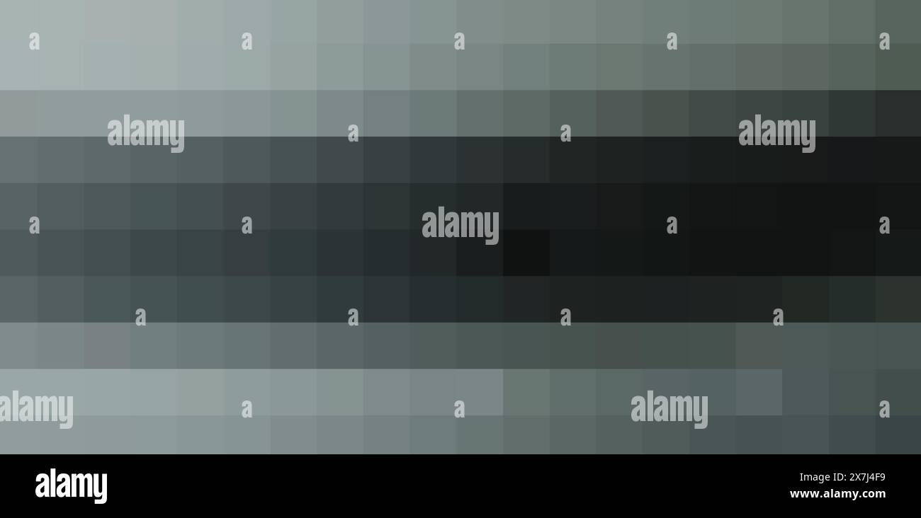 gray pixels divided grayish grid mosaic pattern abstract background with blank space Stock Photo