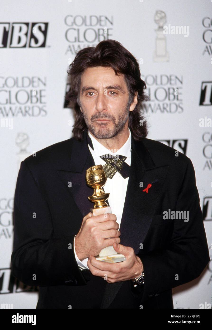 Al Pacino at The 50th Annual Golden Globe Awards at Beverly Hilton