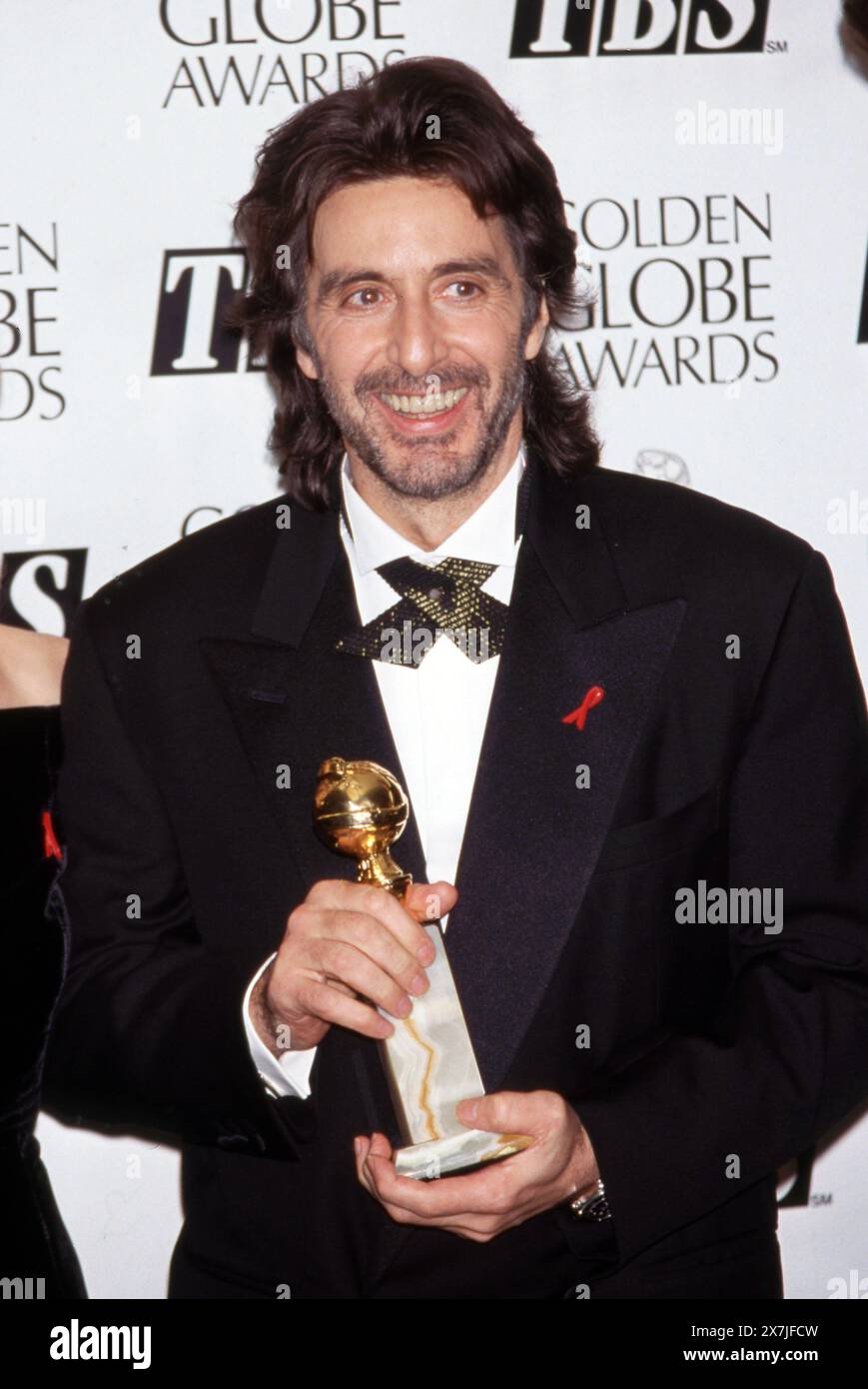 Al Pacino at The 50th Annual Golden Globe Awards at Beverly Hilton