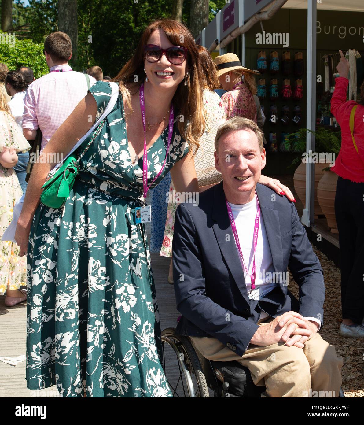 Chelsea, London, UK. 20th May, 2024. BBC London weather presenter