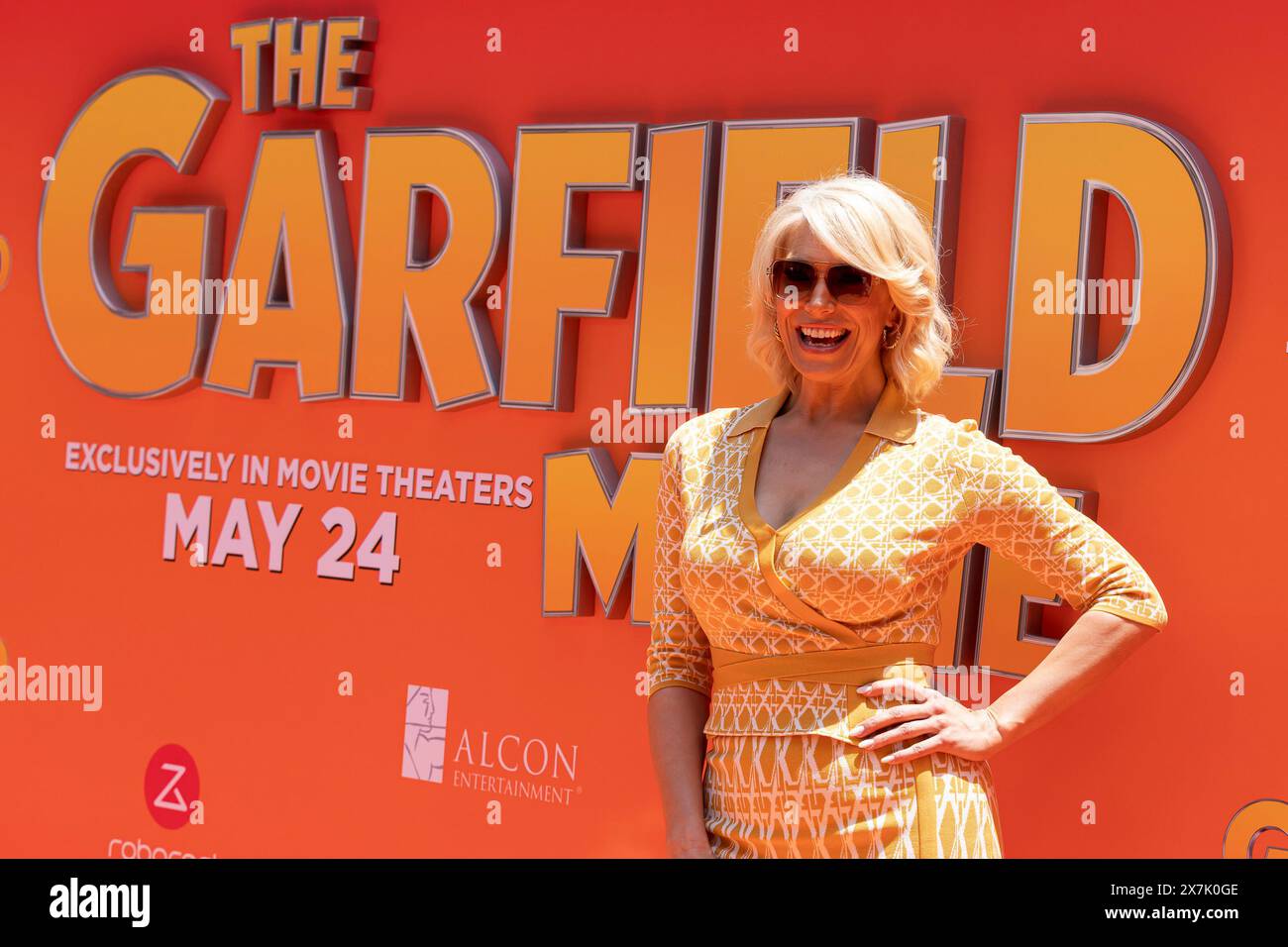 Hollywood, USA. 19th May, 2024. Hannah Waddingham attends the arrivals of “The GARFIELD Movie” World Premiere at the TCL Chinese Theater in Hollywood, CA on May 19, 2024. (Photo by Corine Solberg/Sipa USA) Credit: Sipa USA/Alamy Live News Stock Photo