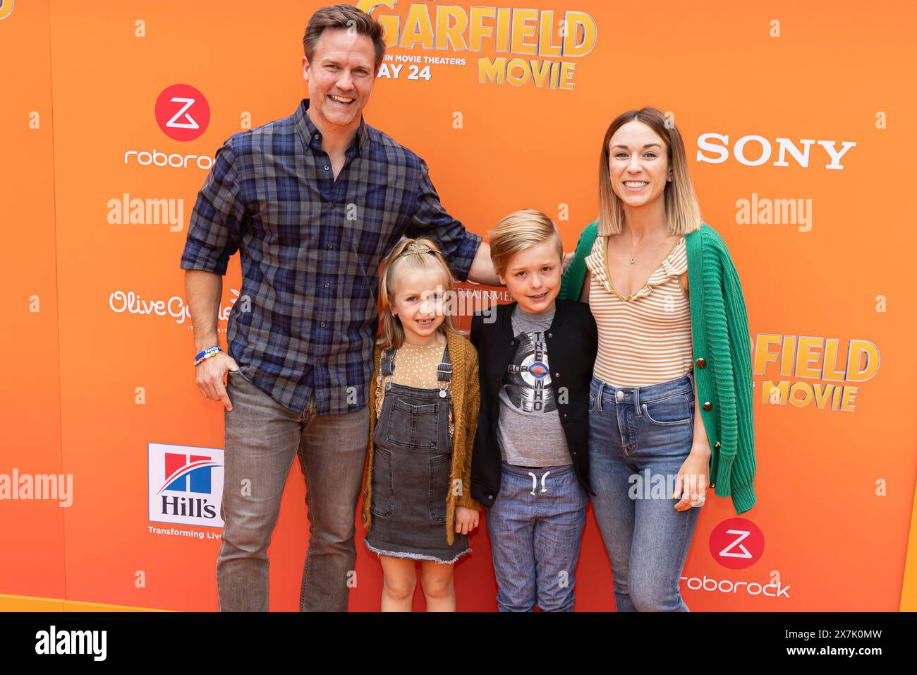 Hollywood, USA. 19th May, 2024. Scott Porter, Clover Ash Porter, McCoy