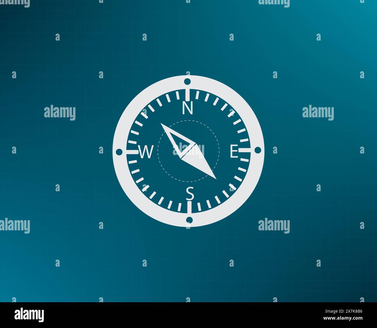 Button compass Stock Vector Images - Alamy
