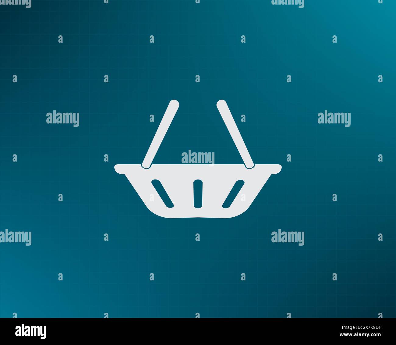 Vector shopping basket icon Stock Vector