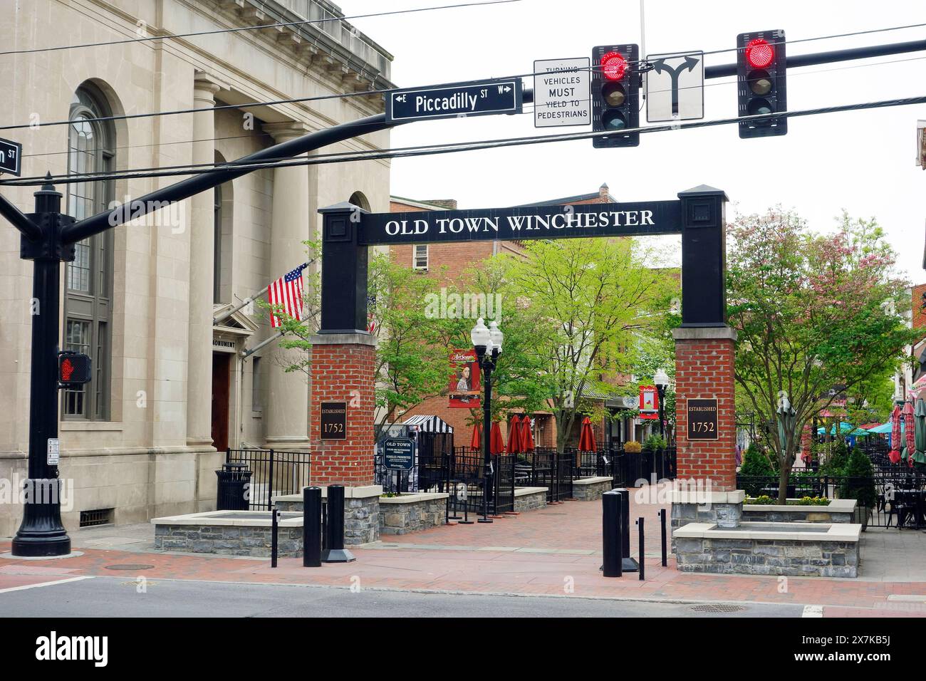Old Town Winchester, Winchester, Virginia, USA Stock Photo - Alamy
