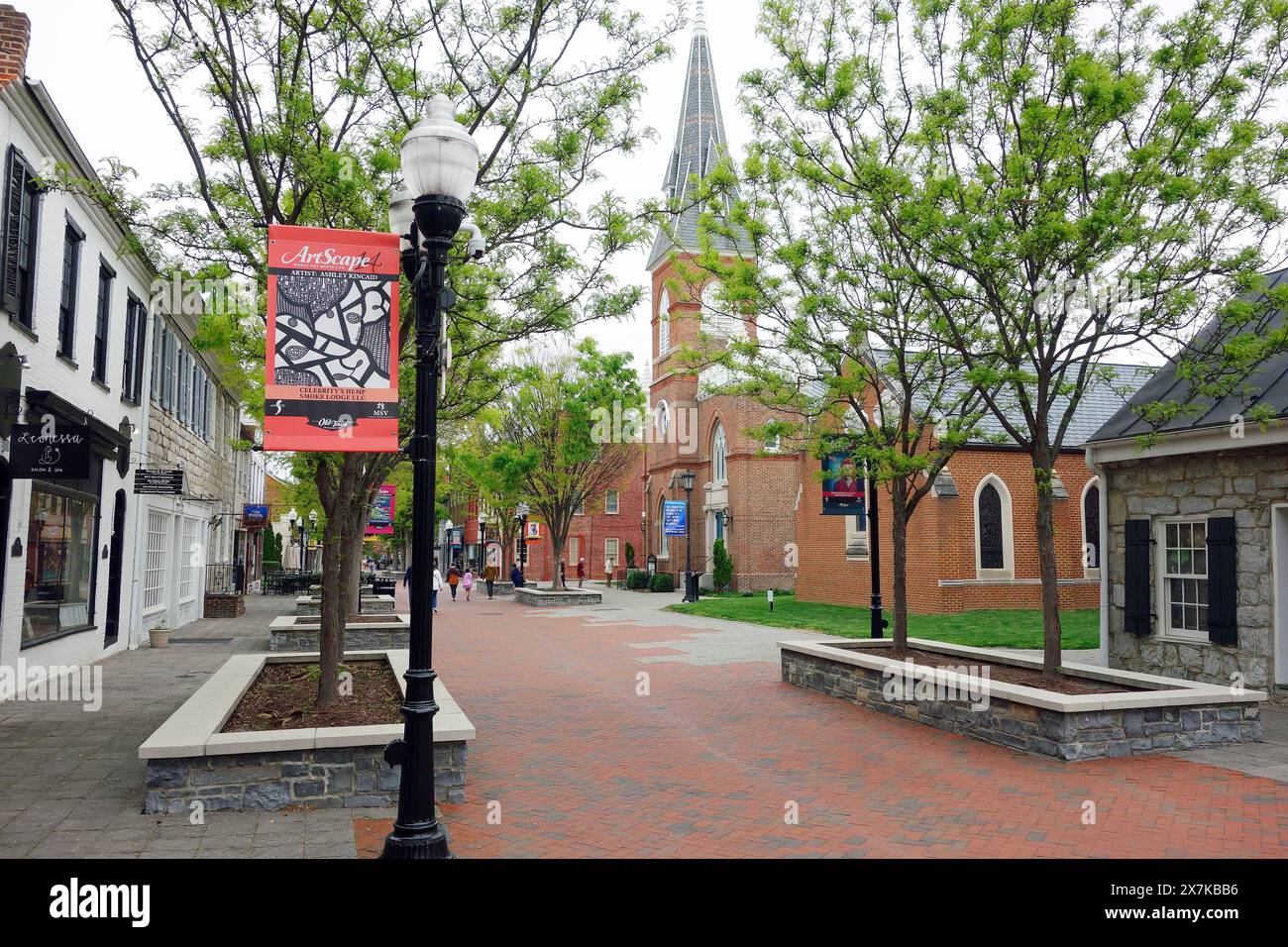 Old Town Winchester, Winchester, Virginia, USA Stock Photo - Alamy